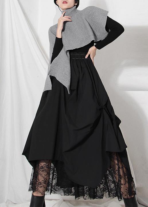 Dames Asymmetrische Zomerrok met Patchwork Design 3