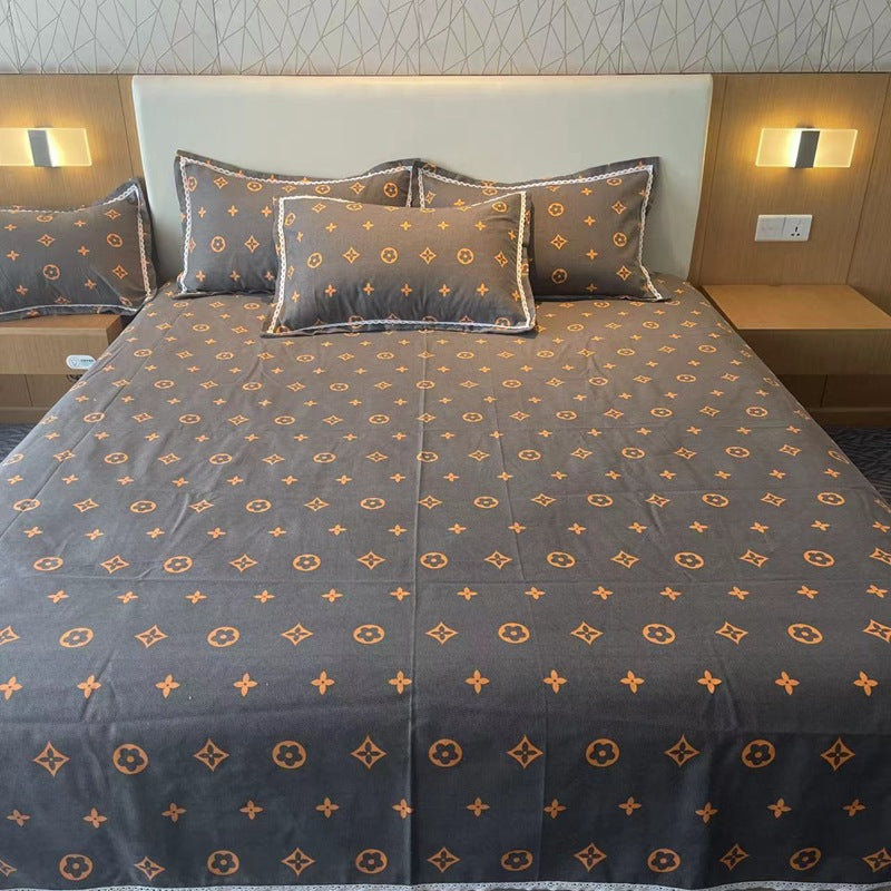 Dames Beddengoedset Modern Ruitpatroon 12