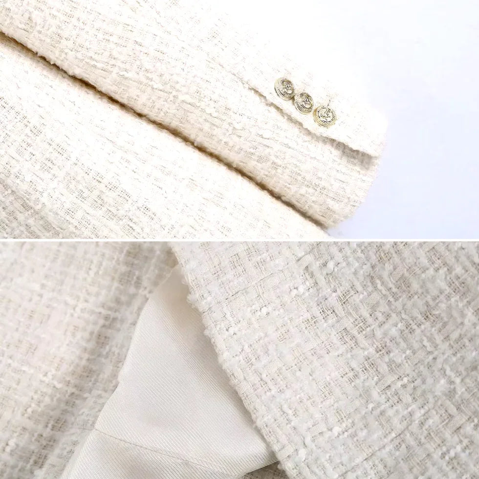 Dames Blazer in Tweedstijl 2