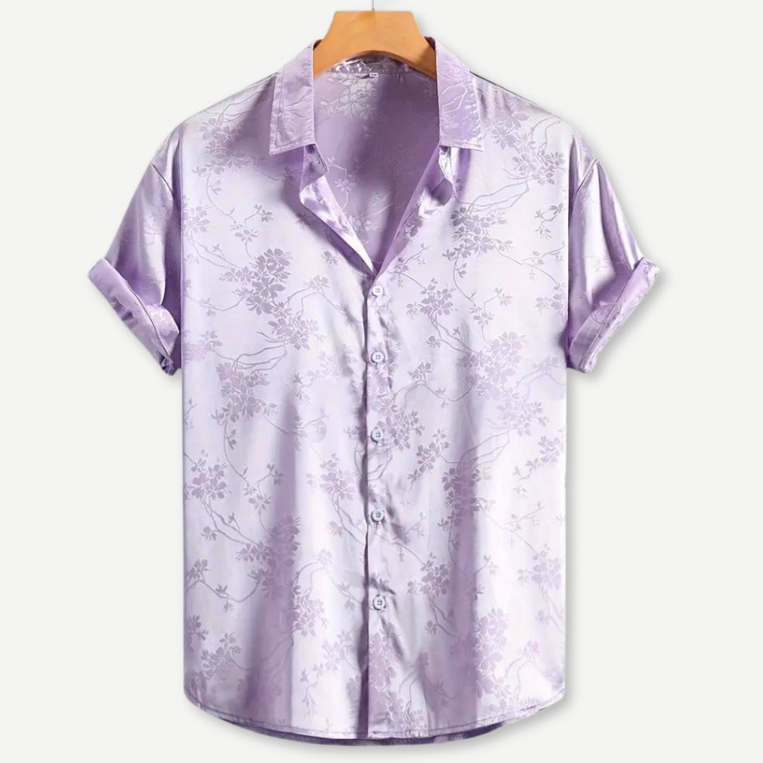 Dames Blouse Geborduurd Bloemenpatroon Katoen Polyester 1