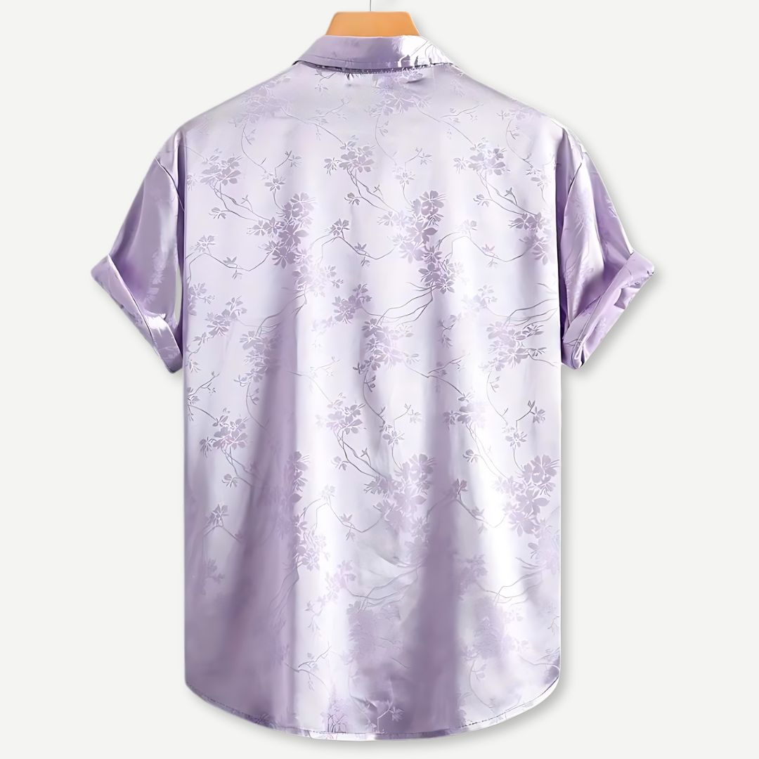 Dames Blouse Geborduurd Bloemenpatroon Katoen Polyester 2