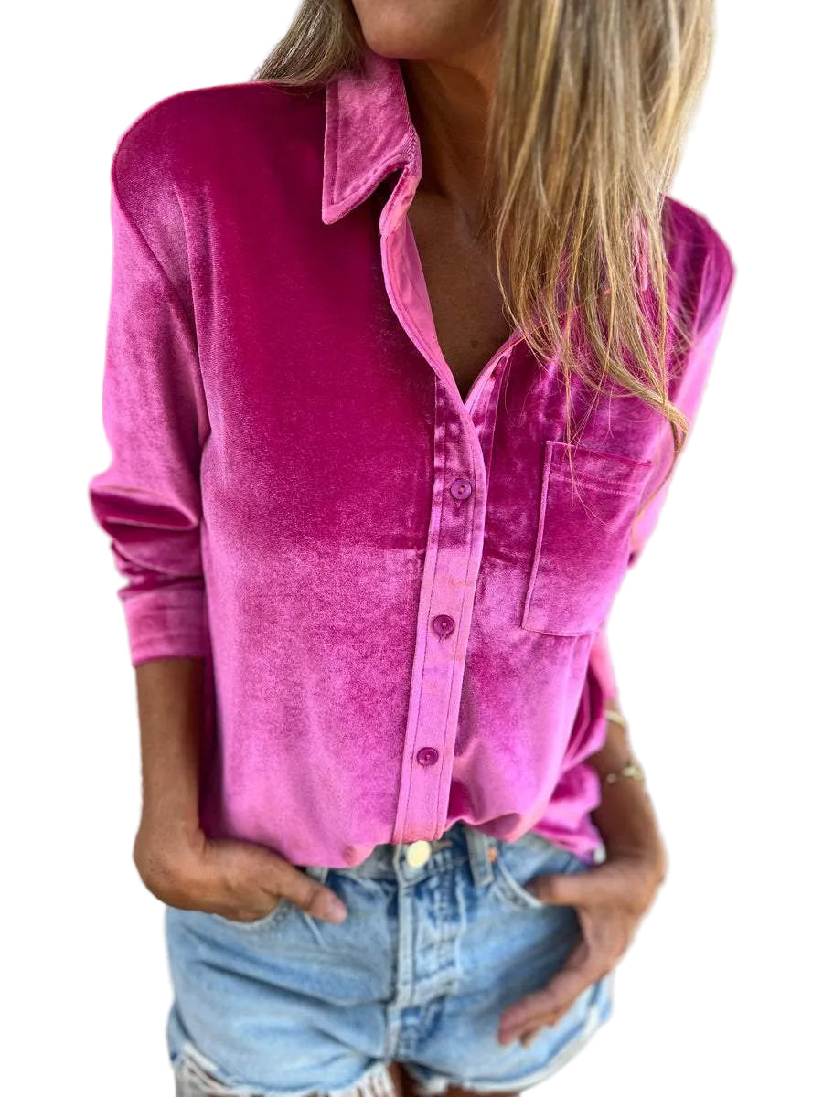 Dames Blouse Lange Mouwen Herfststijl 0