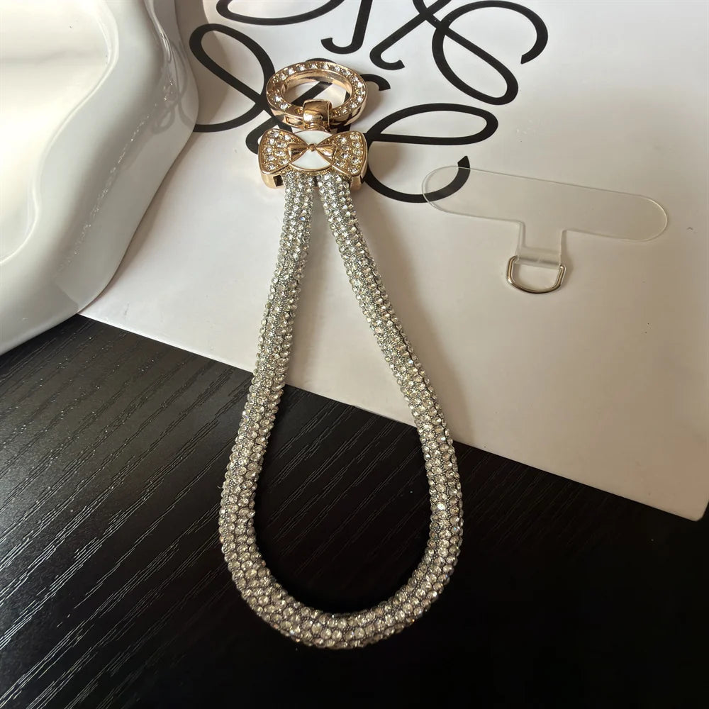 Dames Brillenhouder met Strass en Strikdetail 11