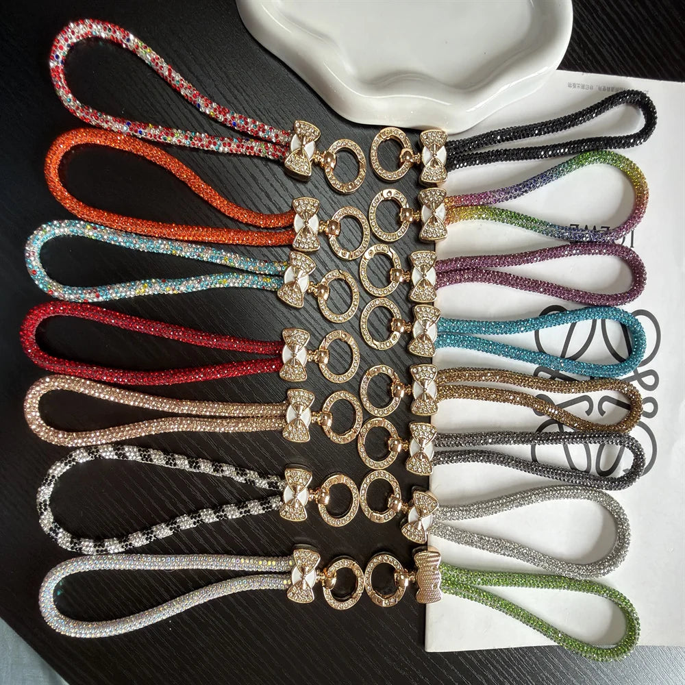 Dames Brillenhouder met Strass en Strikdetail 2