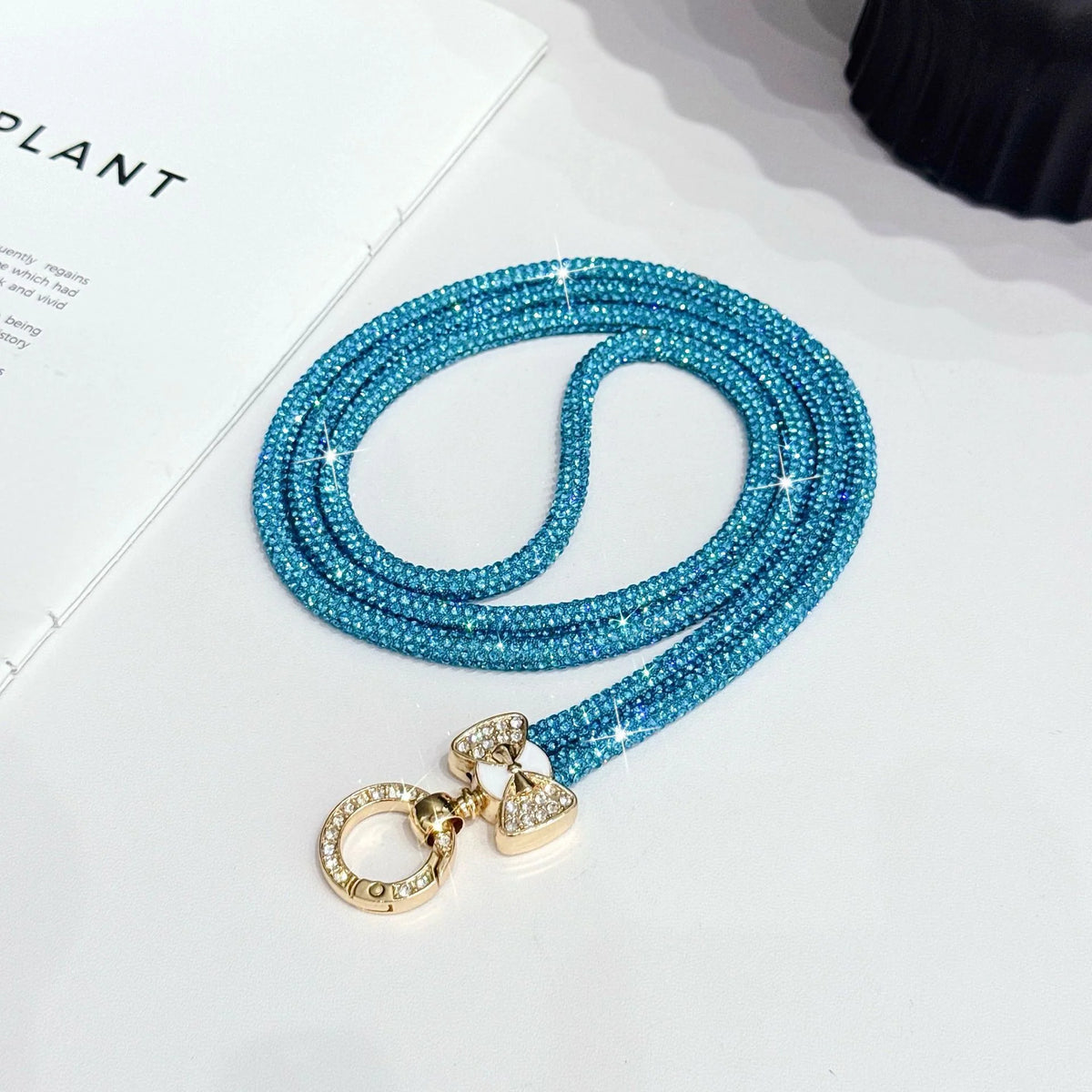Dames Brillenketting Strassstijl Met Beugel 2