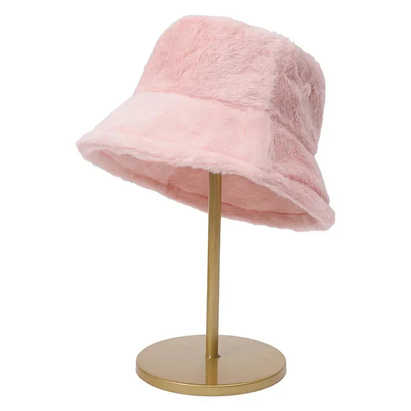 Dames Bucket Hat Warm en Trendy voor Herfstoutfits 7