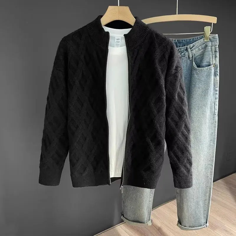 Dames Cardigan Gebreid Uniek Patroon Zacht Materiaal 3