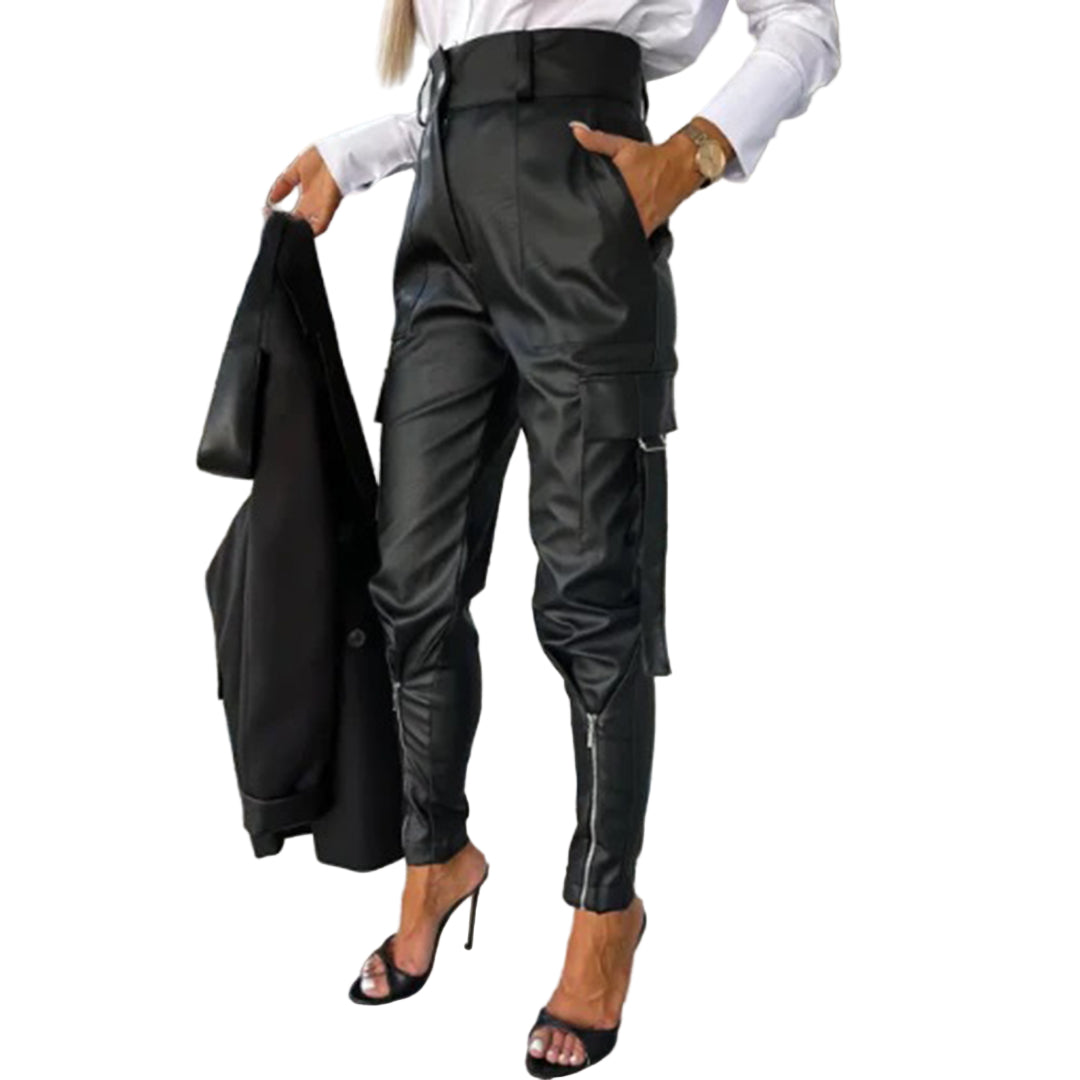 Dames Cargo Broek Stijlvol en Veelzijdig voor Casual en Formele Gelegenheden 0