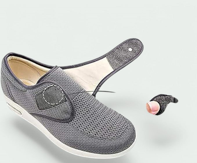 Dames Comfortabele Schoenen met Velcro - Ademend en Aanpasbaar 3