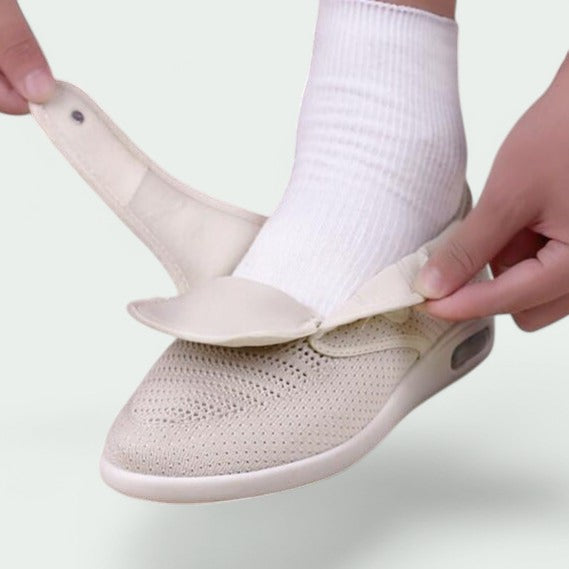 Dames Comfortabele Schoenen met Velcro - Ademend en Aanpasbaar 5