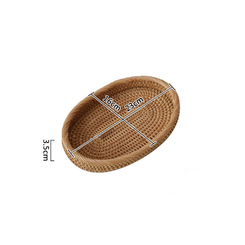 Dames Decoratieve Mand Ovaal Stijlvol 6