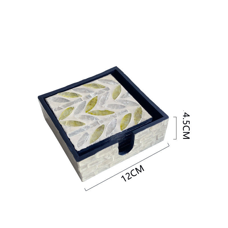 Dames Decoratieve Onderzetters Set voor Glazen met Uniek Ontwerp 5