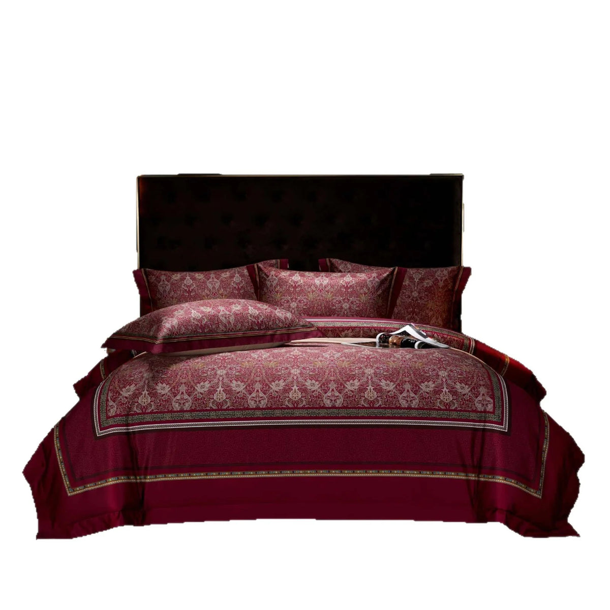 Dames Dekbedovertrekset Jacquard Paisley Design 2