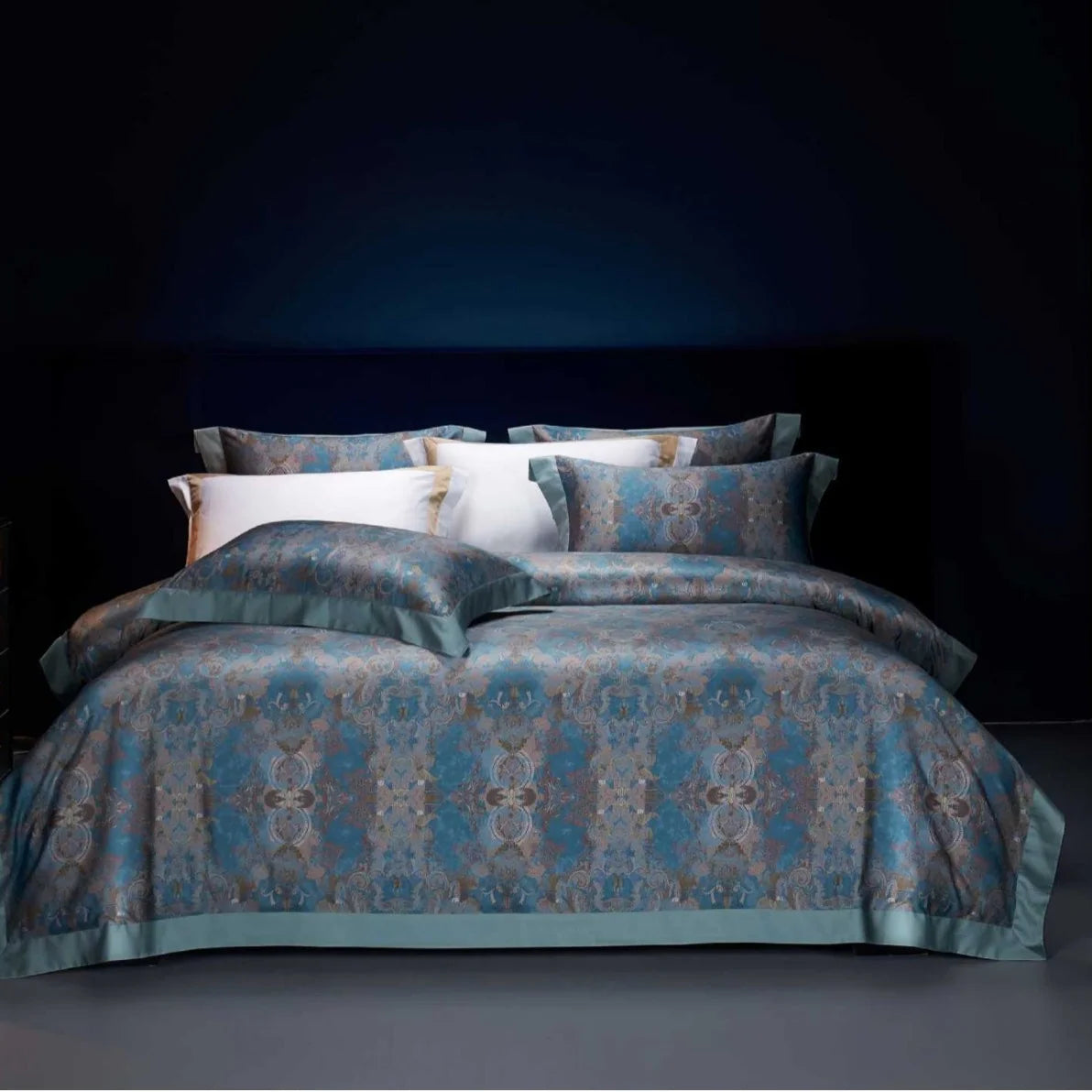 Dames Dekbedovertrekset Jacquard Paisley Design 21
