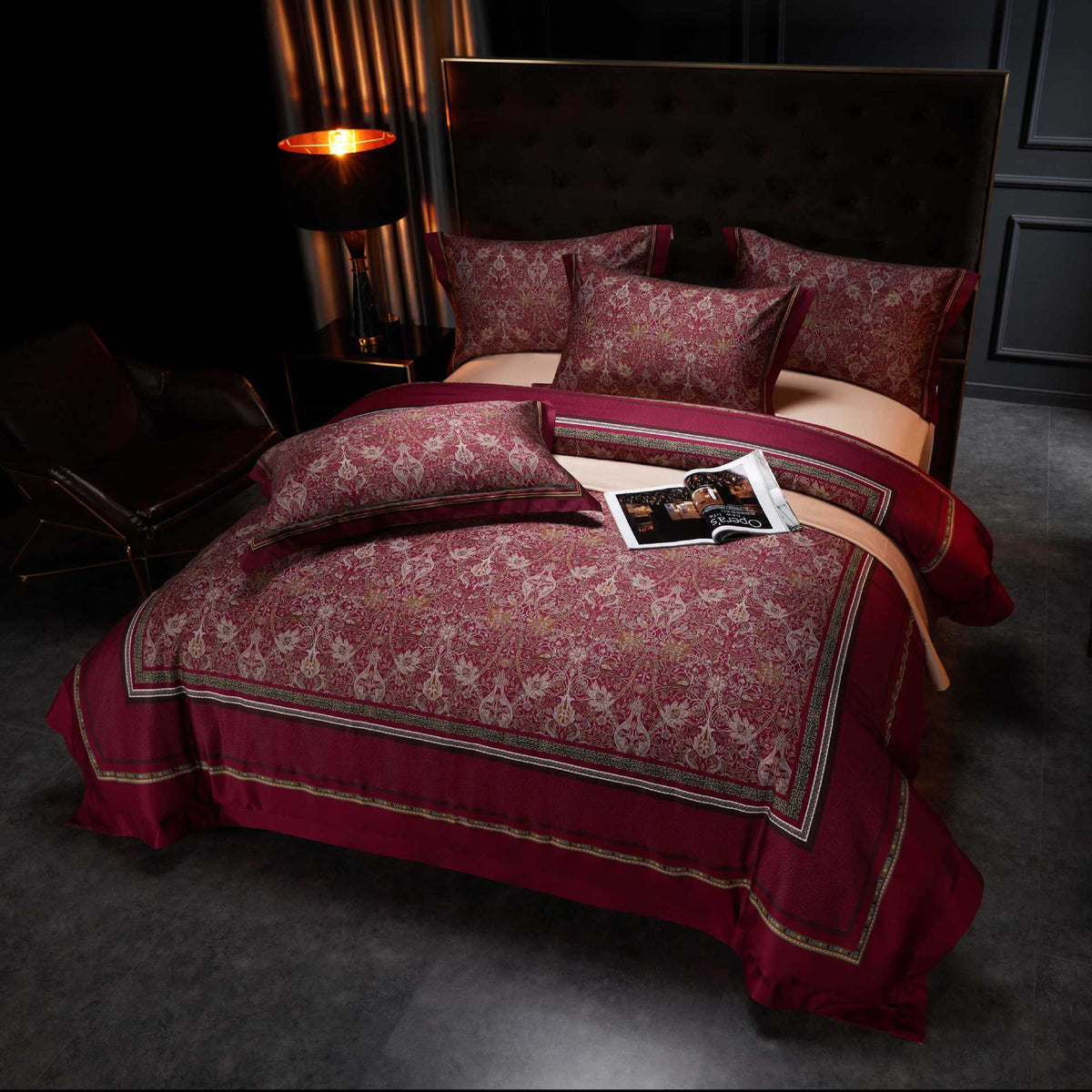 Dames Dekbedovertrekset Jacquard Paisley Design 22