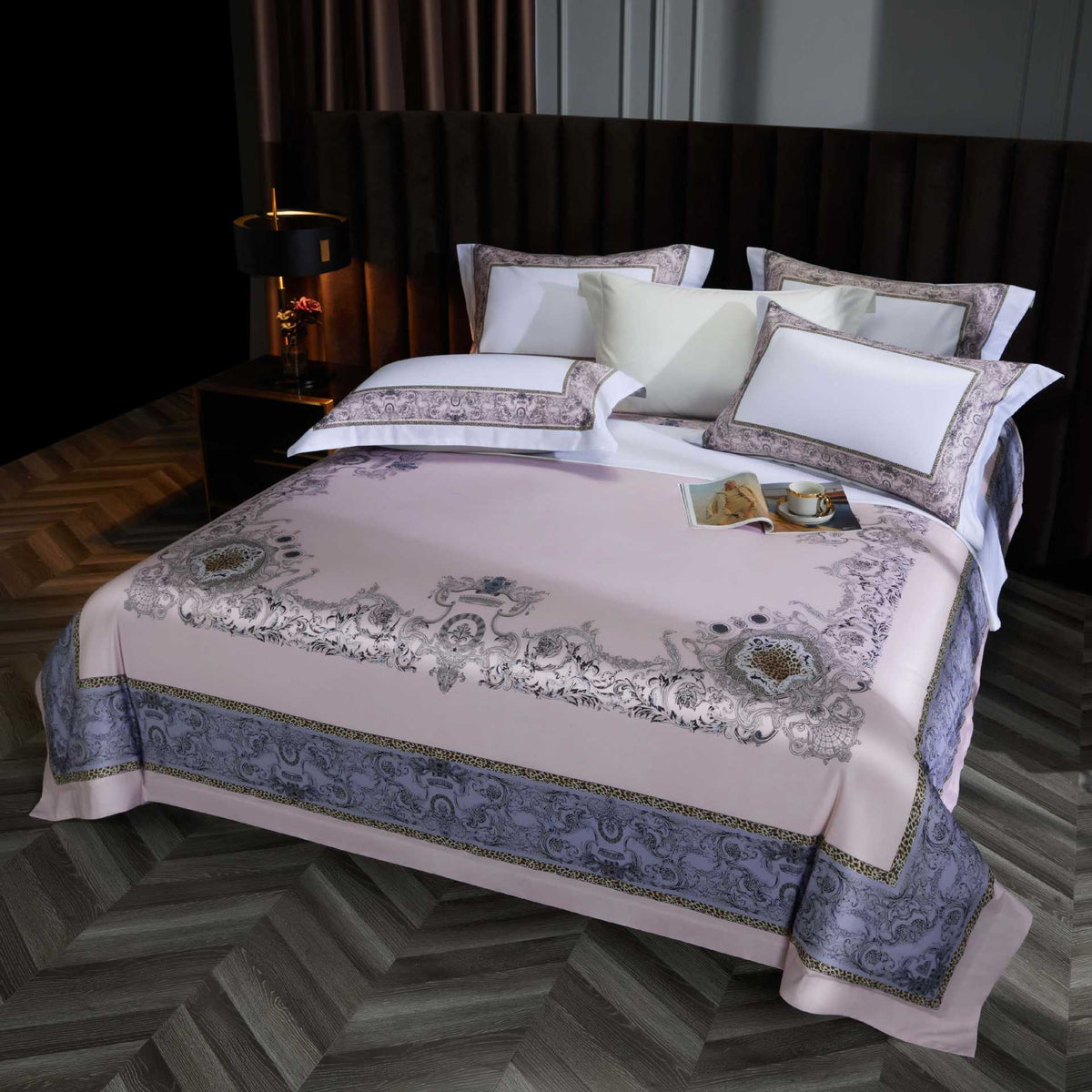 Dames Dekbedovertrekset Jacquard Paisley Design 23