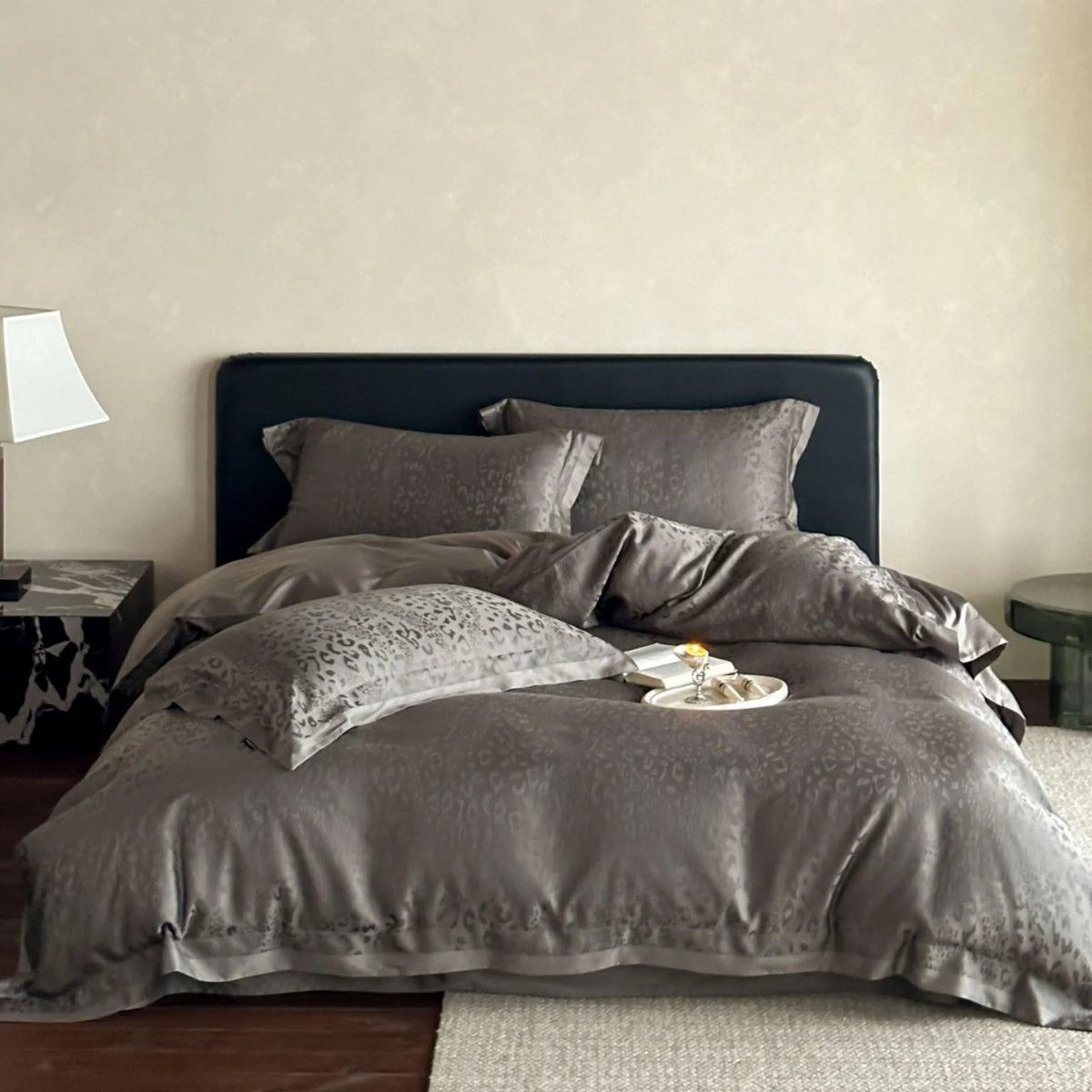 Dames Dekbedovertrekset Jacquard Stijlvol 8