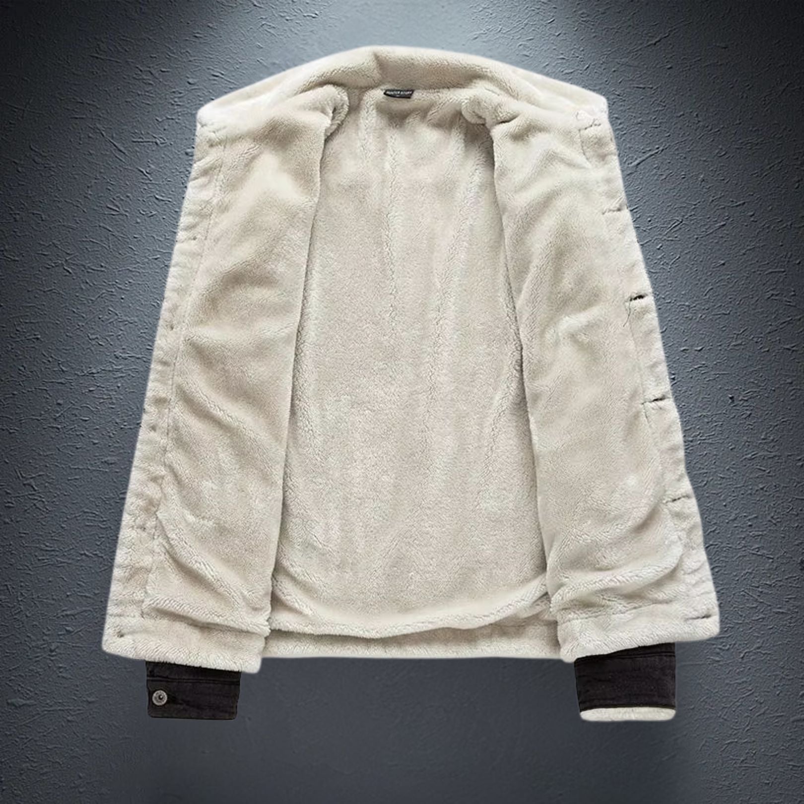 Dames Denim Jas met Fleece Voering 4