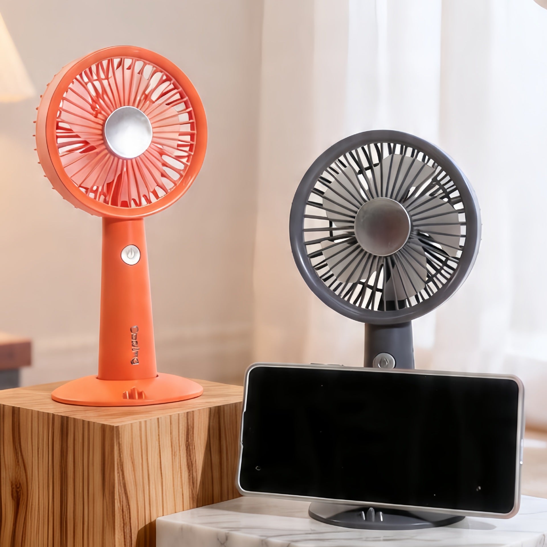 Dames Draagbare Bureauventilator Modern Design 1