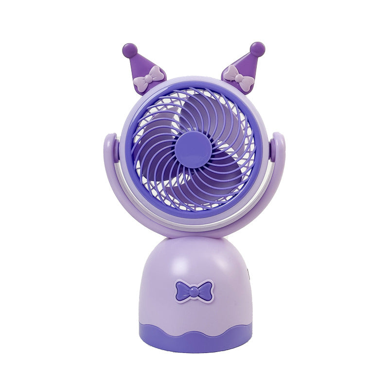 Dames Draagbare Handventilator Kattenoren Ontwerp 0