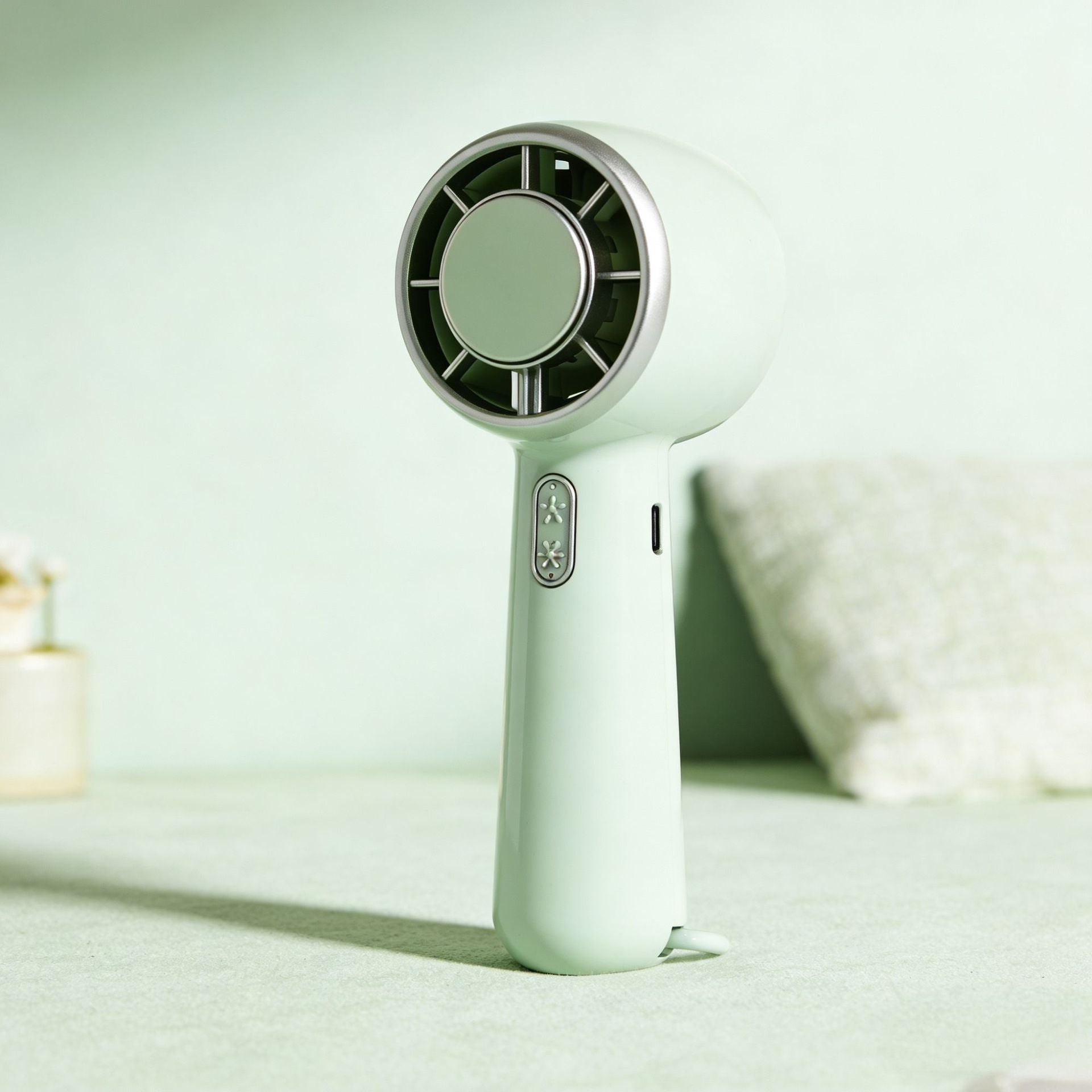 Dames Draagbare Handventilator Met Flexibele Kanteling 4