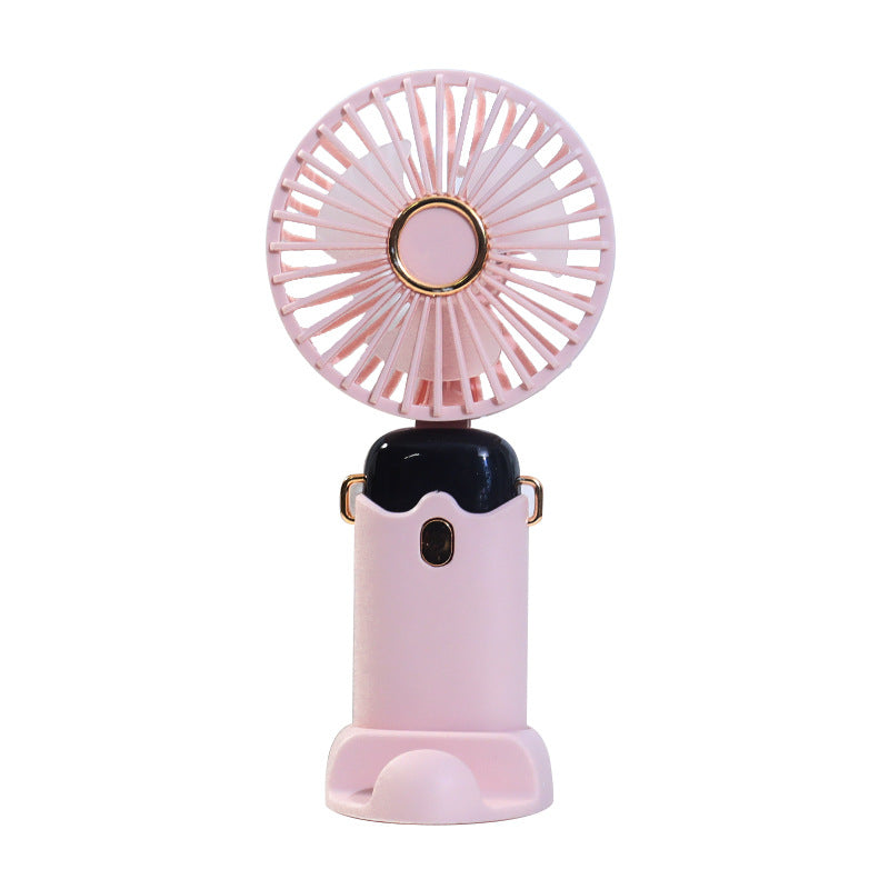 Dames Draagbare Handventilator met Sprayfunctie en USB-oplaadbaarheid 5
