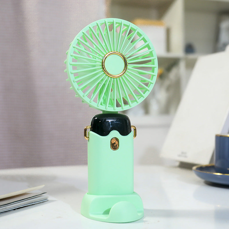 Dames Draagbare Handventilator met Sprayfunctie en USB-oplaadbaarheid 7