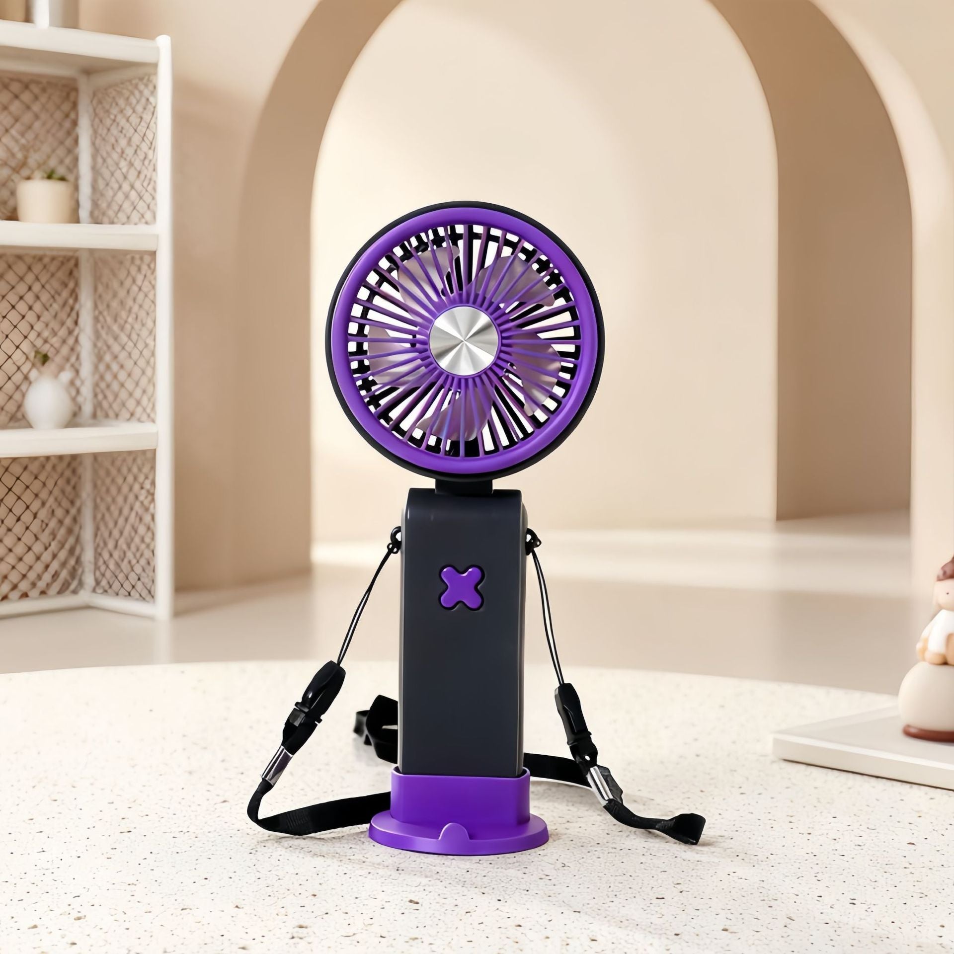 Dames Draagbare Handventilator met USB Aansluiting 4