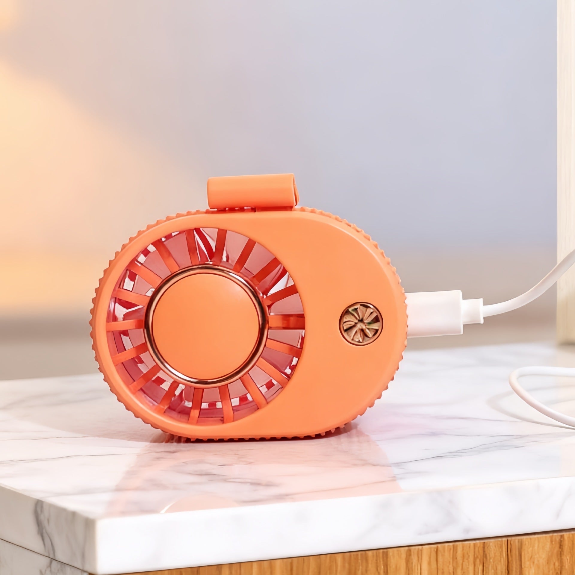 Dames Draagbare Mini Handventilator Compact Voor Buitenactiviteiten 2