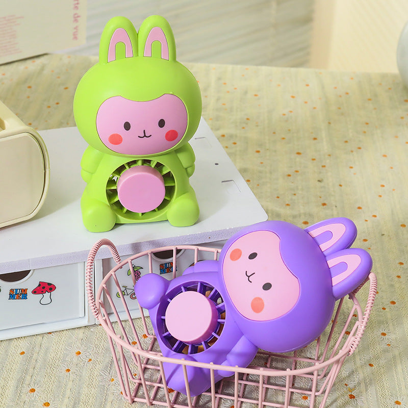Dames Draagbare Miniventilator met Dierendesign 5