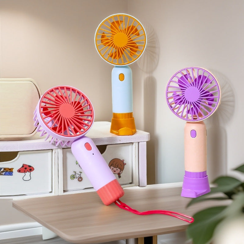 Dames Draagbare Miniventilator met USB-oplaadfunctie 1