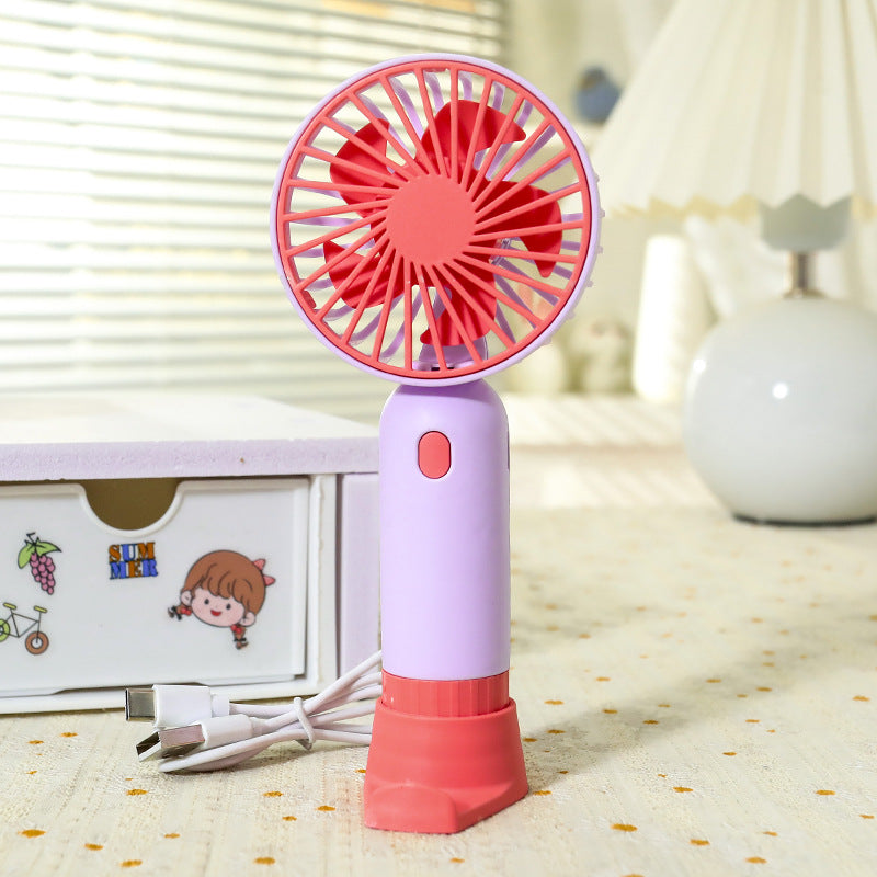 Dames Draagbare Miniventilator met USB-oplaadfunctie 11