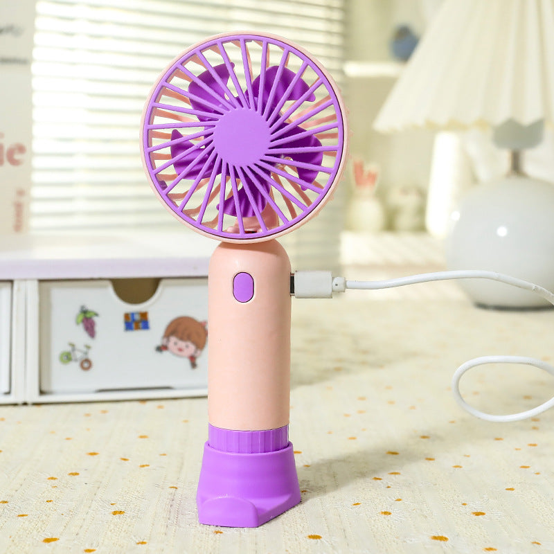Dames Draagbare Miniventilator met USB-oplaadfunctie 4