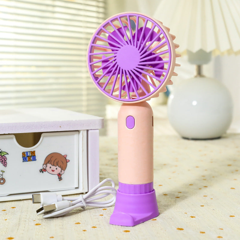 Dames Draagbare Miniventilator met USB-oplaadfunctie 6