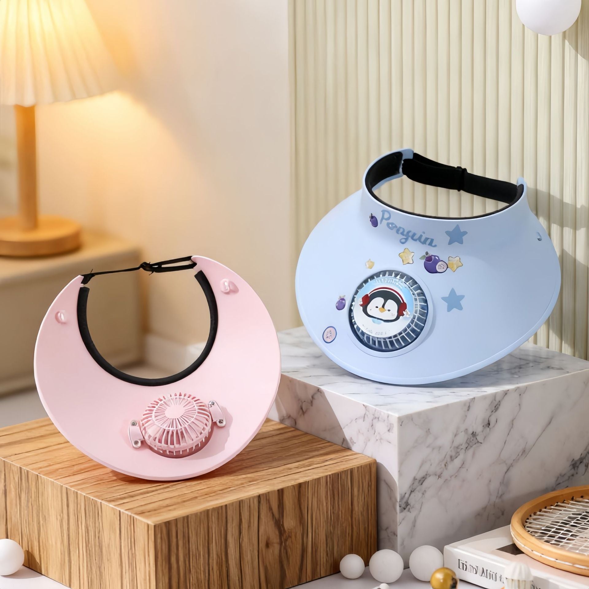Dames Draagbare Nekventilator Kindvriendelijk Ontwerp 1