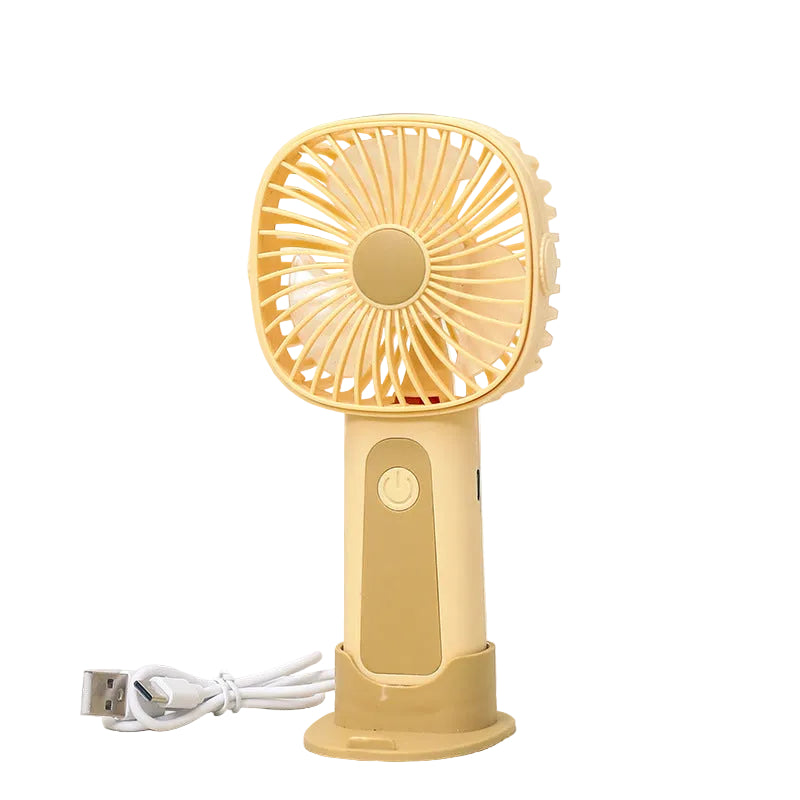 Dames Draagbare USB Handventilator Verstelbare Hoek 0