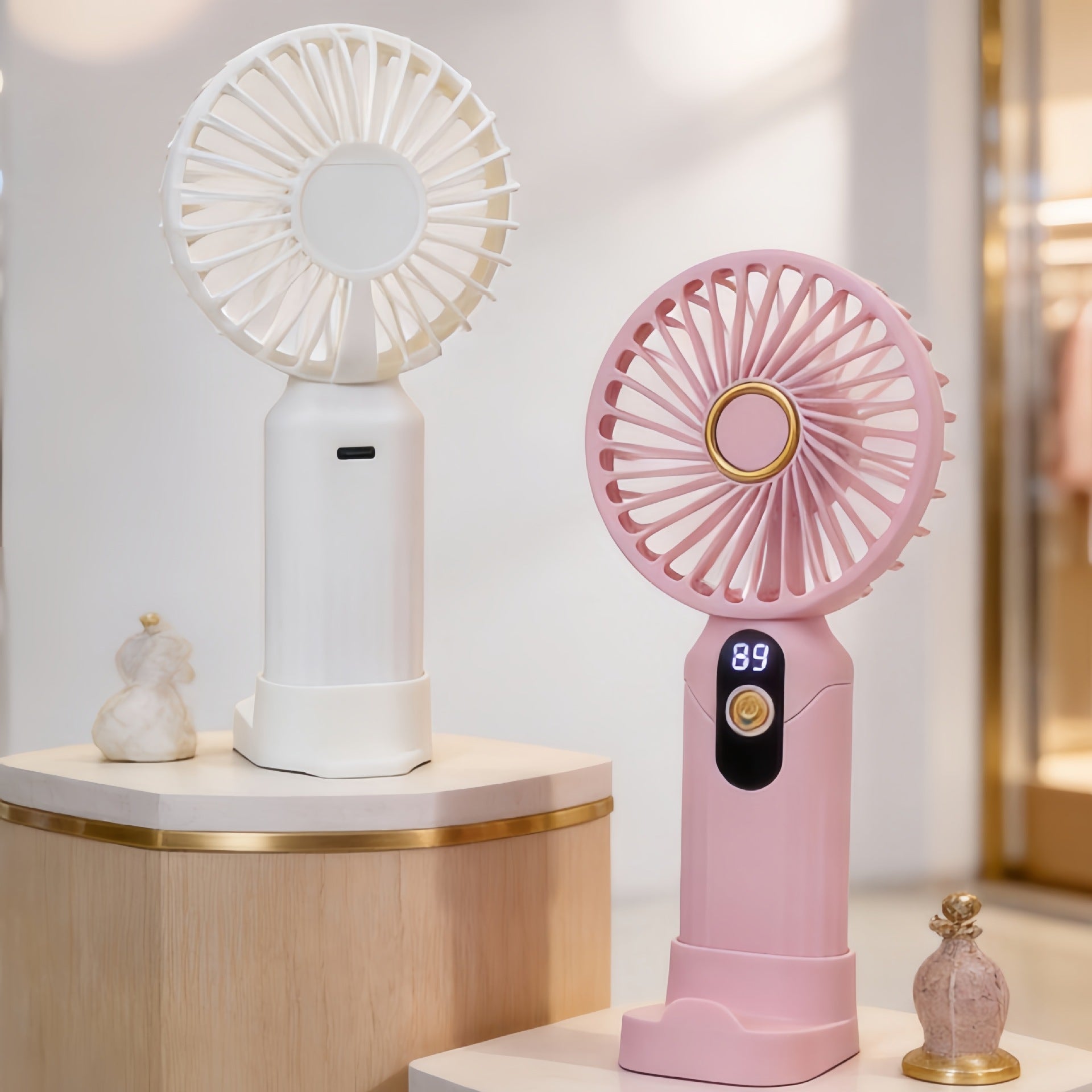 Dames Draagbare USB Ventilator Compact 2