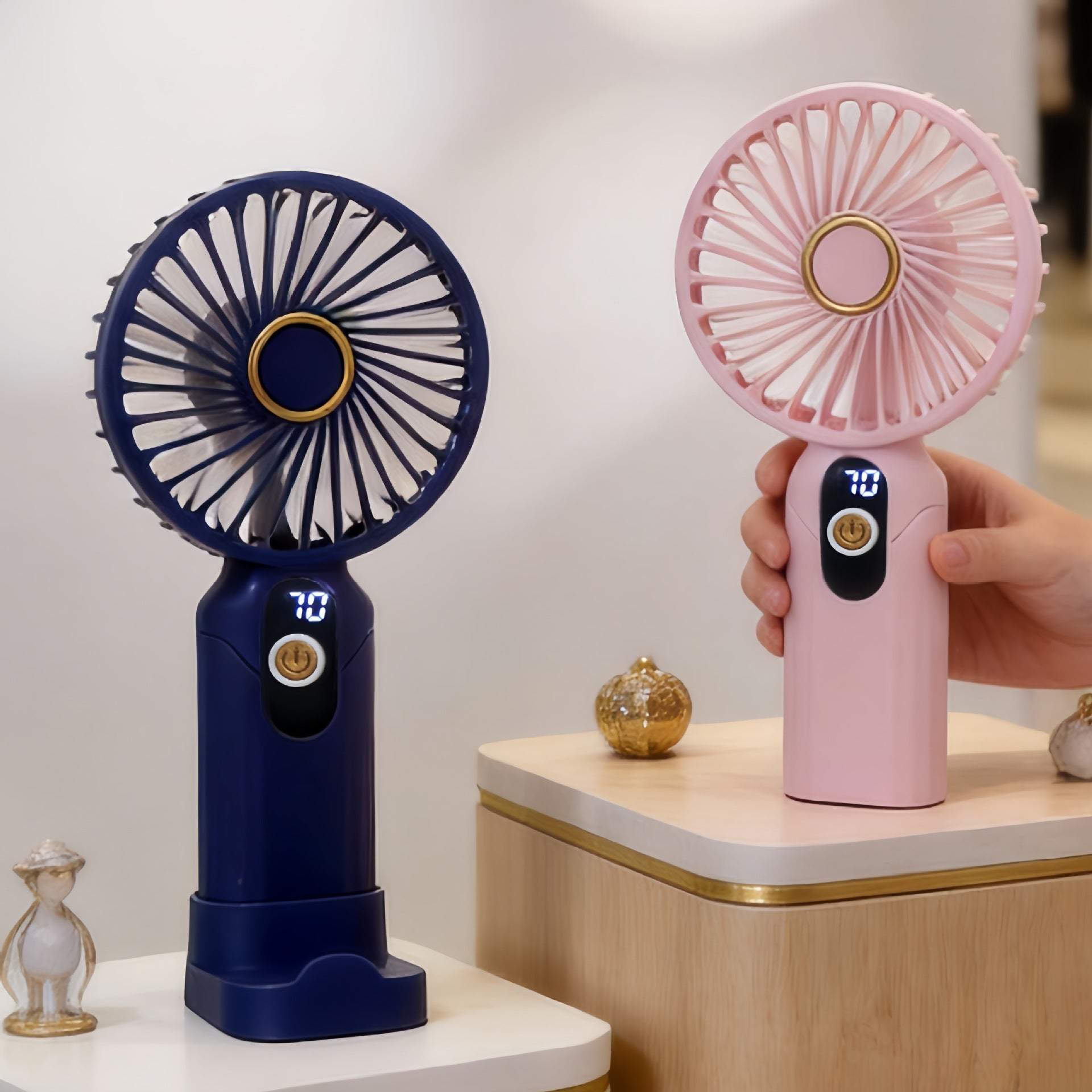 Dames Draagbare USB Ventilator Compact 4