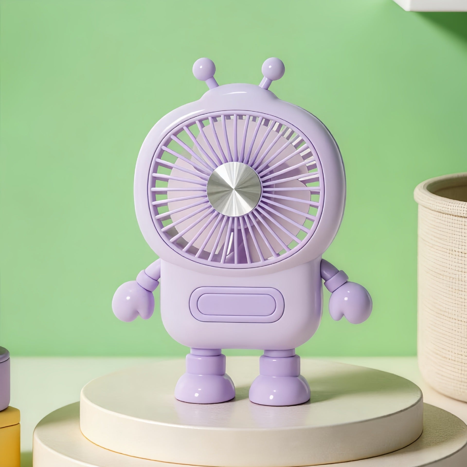 Dames Draagbare Ventilator Robotontwerp Flexibel 7