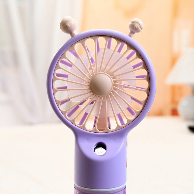 Dames Draagbare Ventilator met Nevel 2