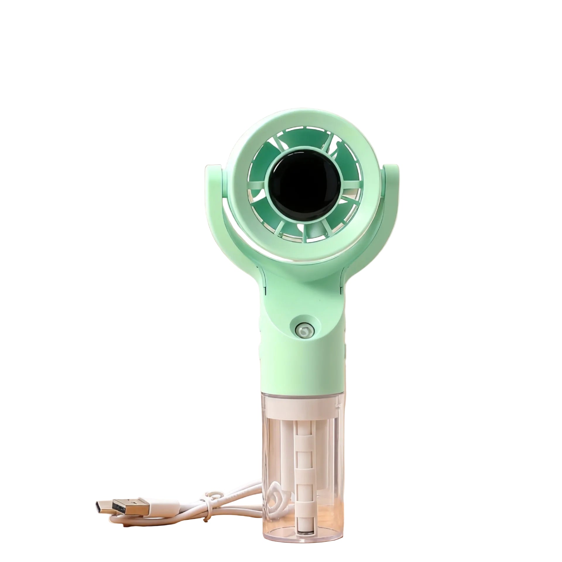 Dames Draagbare Ventilator met Sprayfunctie Lichtgewicht Ergonomisch 0