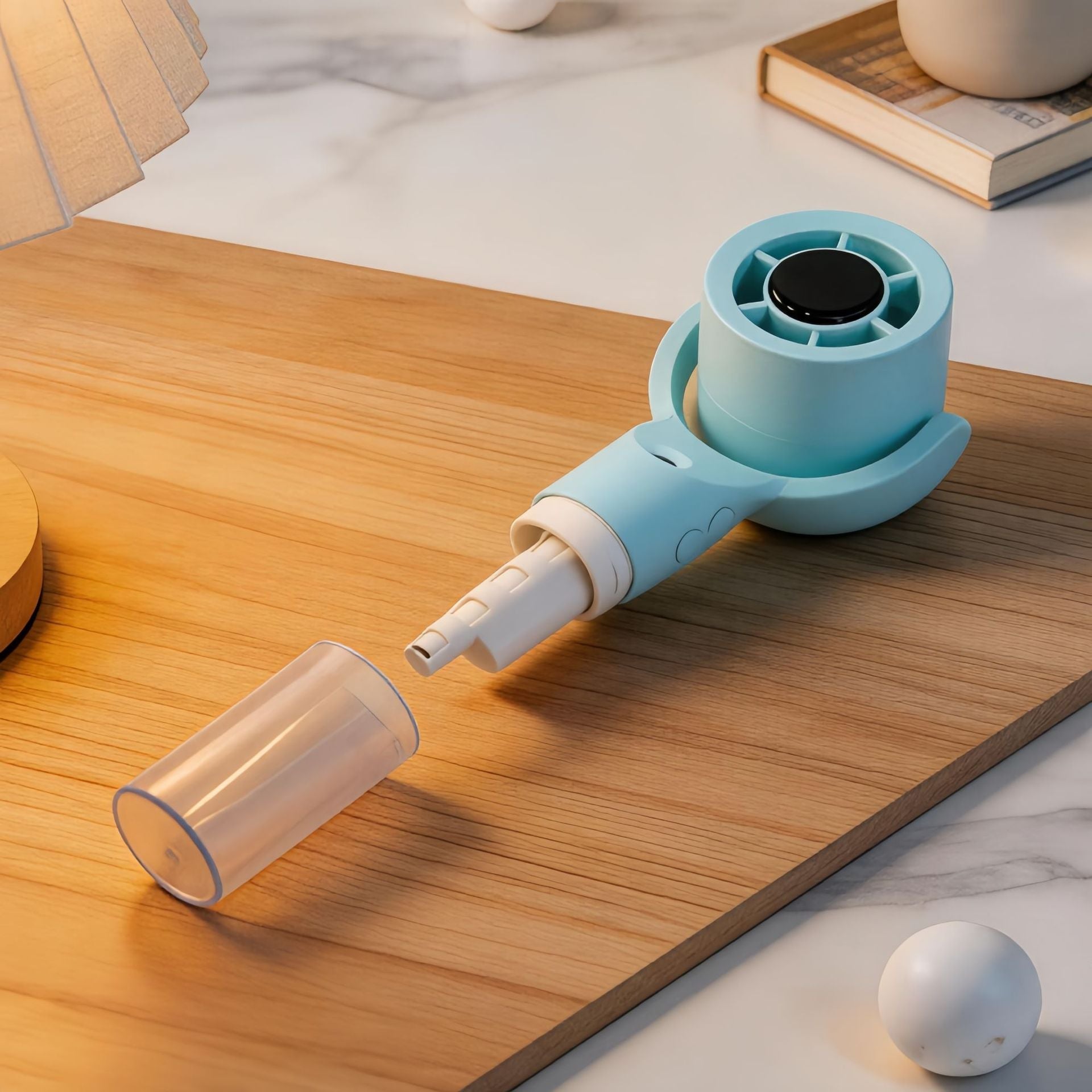Dames Draagbare Ventilator met Sprayfunctie Lichtgewicht Ergonomisch 1