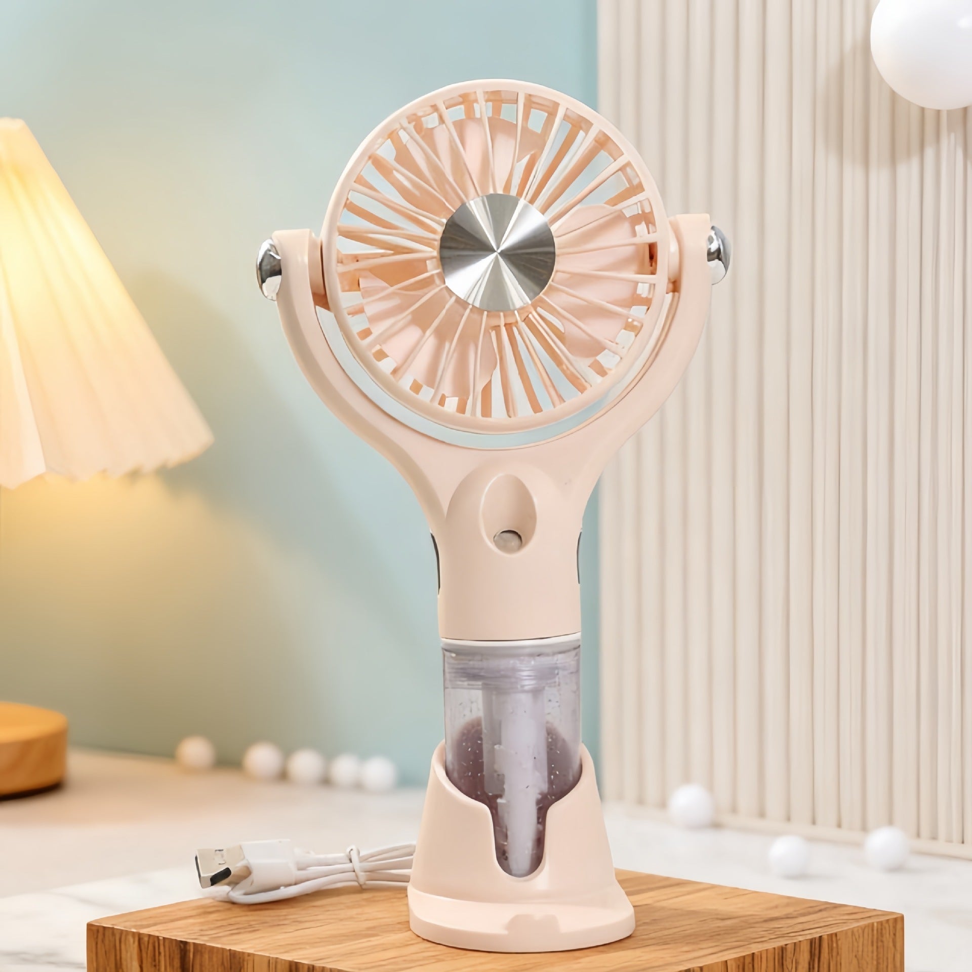 Dames Draagbare Ventilator met Sproeifunctie 9