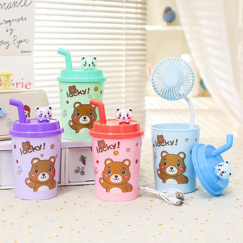 Dames Drinkbeker met Rietje en Dierendesign 3