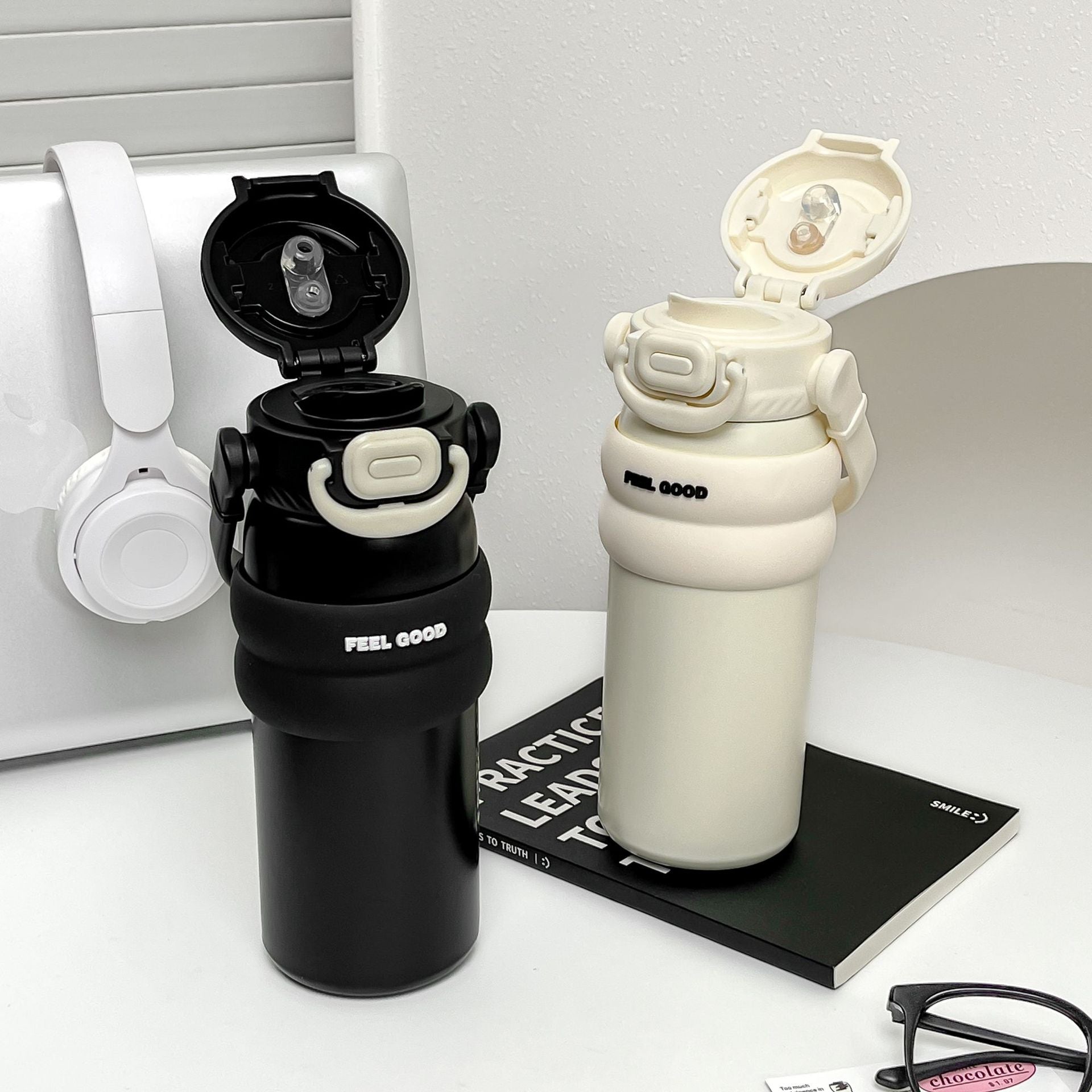 Dames Drinkfles Geïsoleerd met Ergonomisch Handvat 2