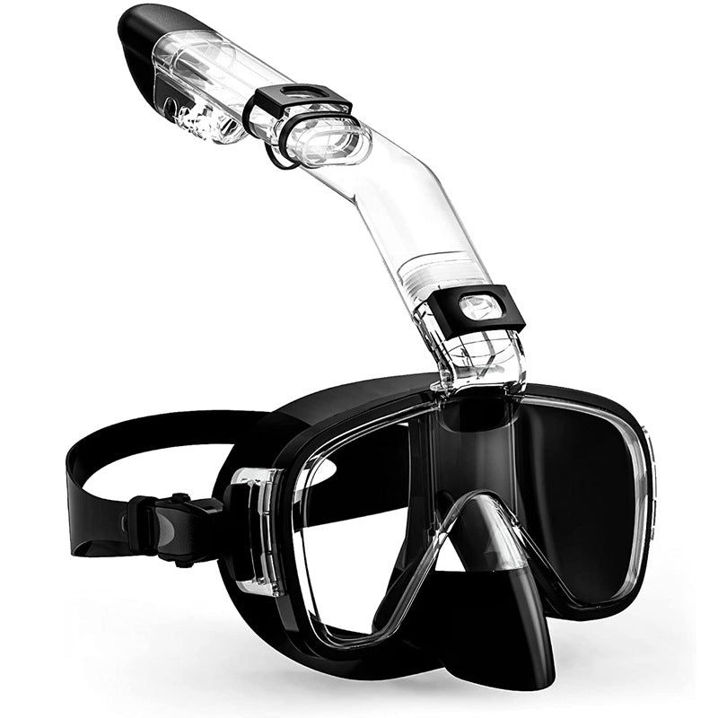 Dames Duikmasker met Flexibele Snorkel en Brede Zichtlijn 1