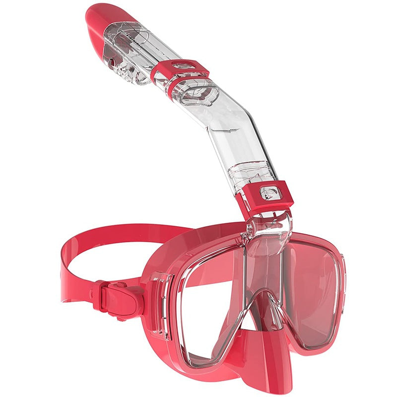 Dames Duikmasker met Flexibele Snorkel en Brede Zichtlijn 5