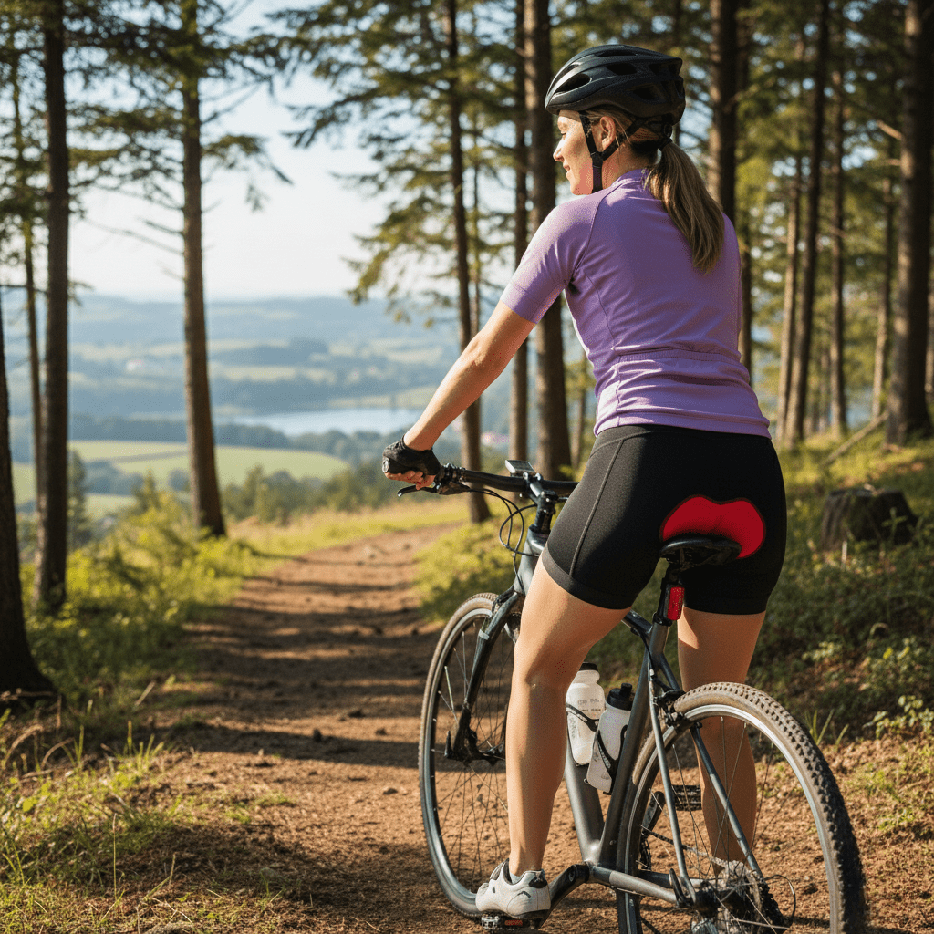 Dames Fietsbroek met 4D Gelvulling 2