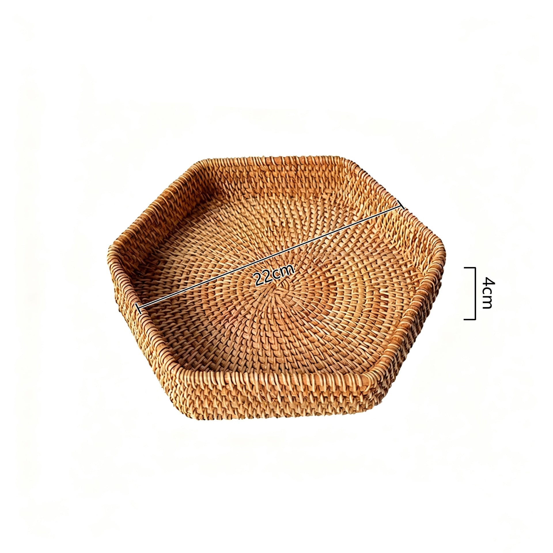 Dames Fruitmand Zeshoekig Modern Decoratief 0