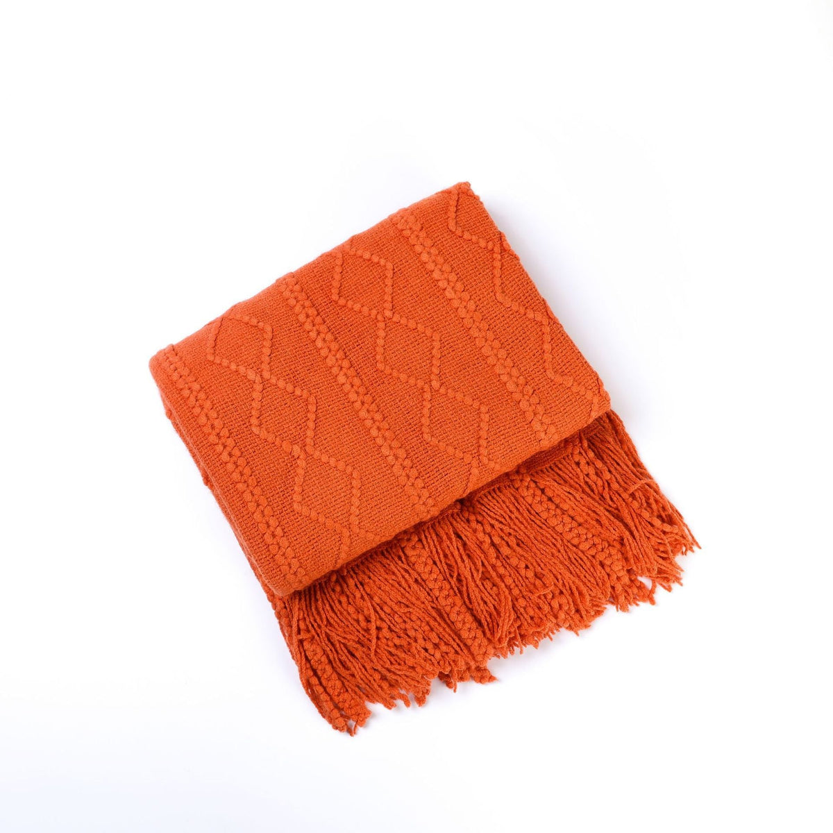 Dames Gebreide Sjaal Getextureerd Design 5